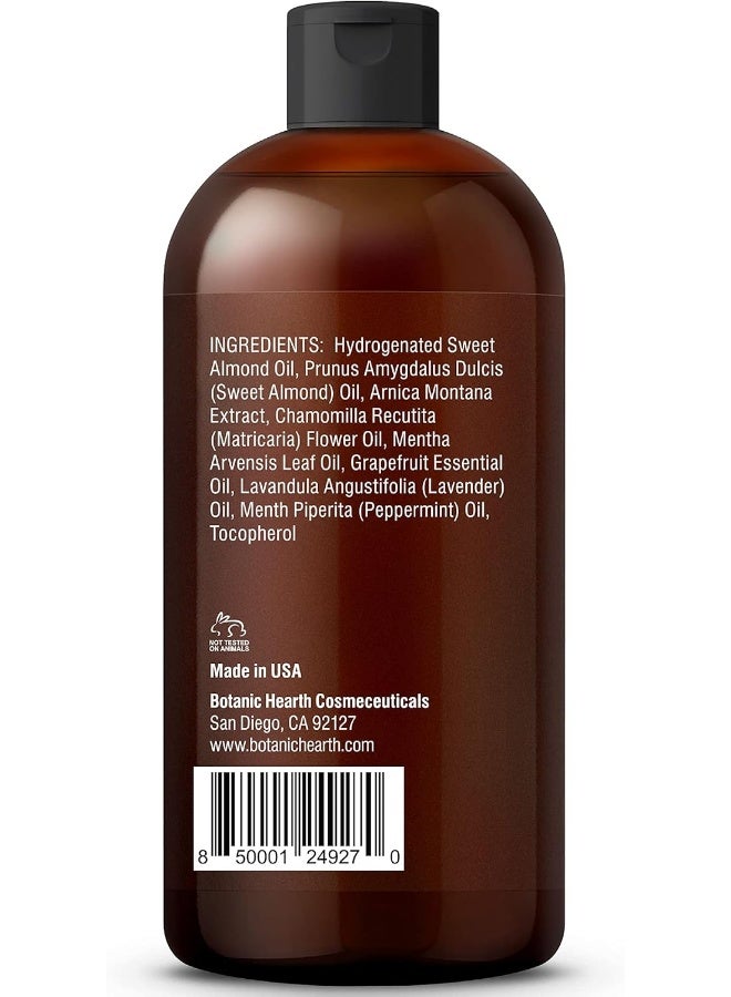 Botanic Hearth Sore Muscle Massage Oil with Arnica Montana Extract and Essential Oils - Image 4